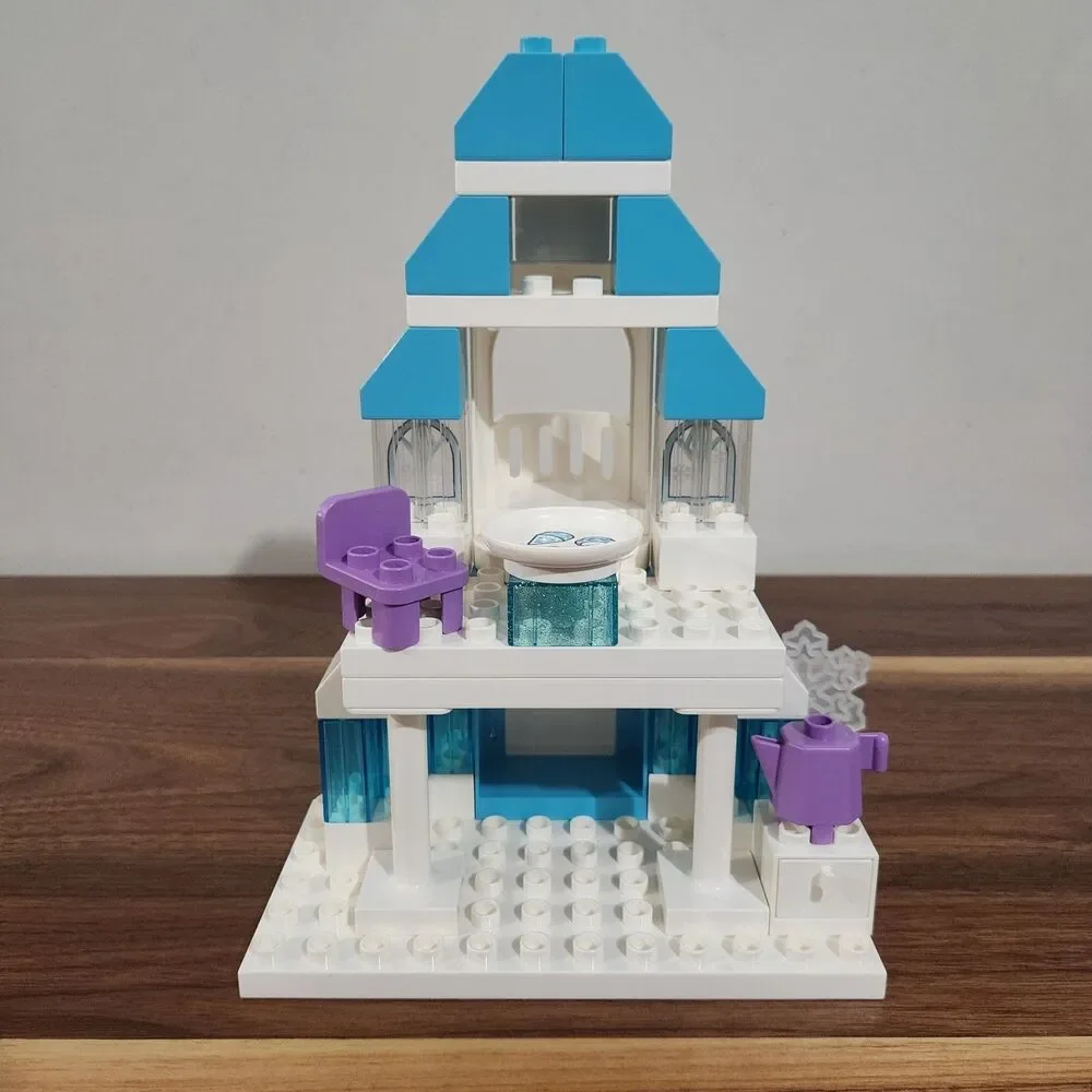 Lego Duplo 10899 Disney Frozen Ice Castle Incomplete Set 47 Pieces Olaf